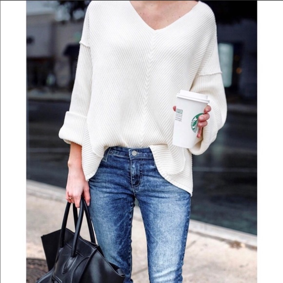 Free People Sweaters - FREE PEOPLE LA BREA KNIT SWEATER S